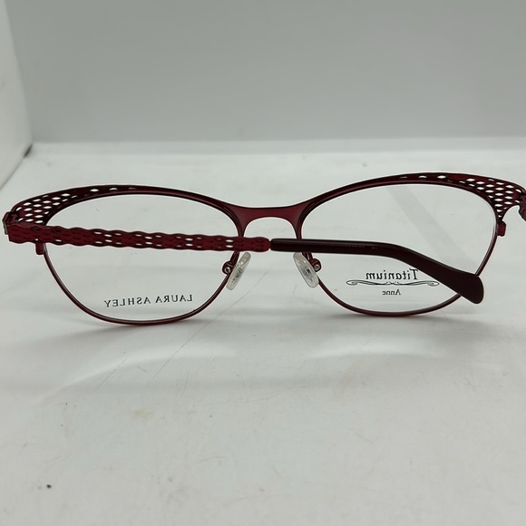 Laura Ashley Women's La Anne Cateye Eyeglasses, Frames Case RX-able NWT - Picture 9 of 10